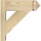 Ekena Millwork Traditional Rough Sawn Arts and Crafts Outlooker, Douglas Fir, 6"W x 16"D x 16"H OUT06X16X16TRA03RDF - alternate 3
